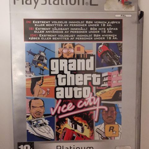 Grand Teft Auto Vice City Playstation 2