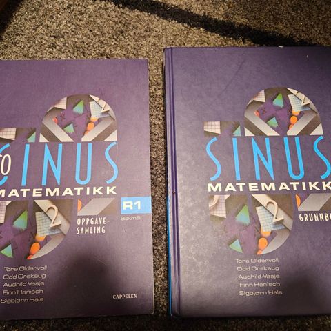 Sinus R1: grunnbok i matematikk og oppgavesamling