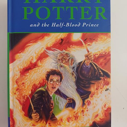 Harry Potter and the half-blood prince. On English. First edition. Innbundet.