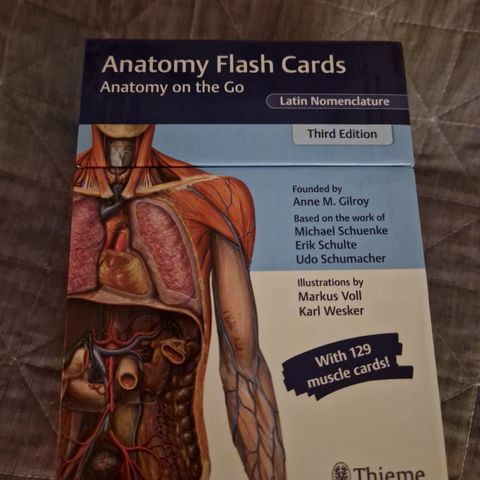 Anatomy card