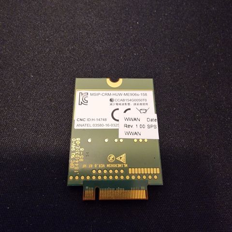 Huawei ME906s-158 4G LTE M.2 Module