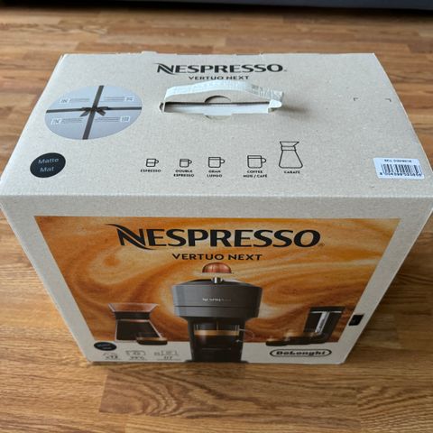 Vertuo Nespresso ny kaffemaskin