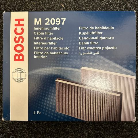 bosch pollen filter