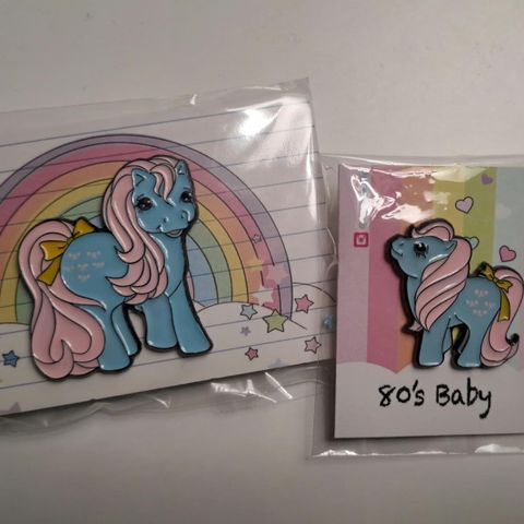 My Little Pony G1 Bow Tie pins
