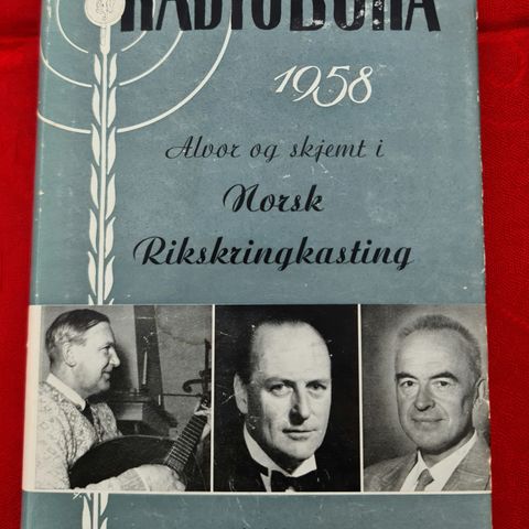 Radioboka 1958. Alvor og Skjemt i Norsk Rikskringkasting