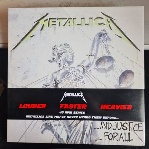 Metallica  - 99,- frakt! Norgespakke! + 2500 lper ute på Finn!