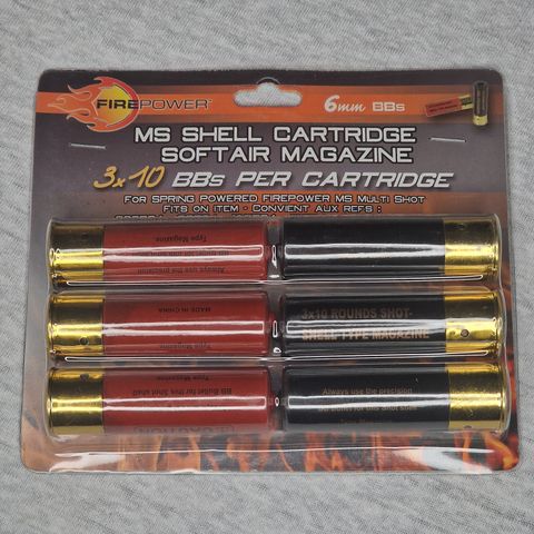 FirePower MS Shell Cartidge. 6 mm bbs. 6x10