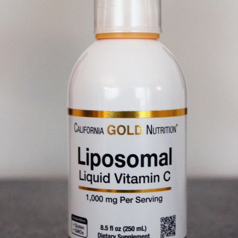 SALG! Liposomal vitamin C - California Gold - 250 ml