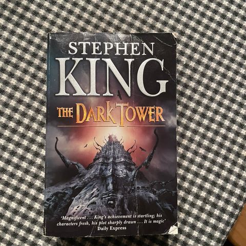 Stephen King – The Dark Tower – engelsk bok – fri frakt