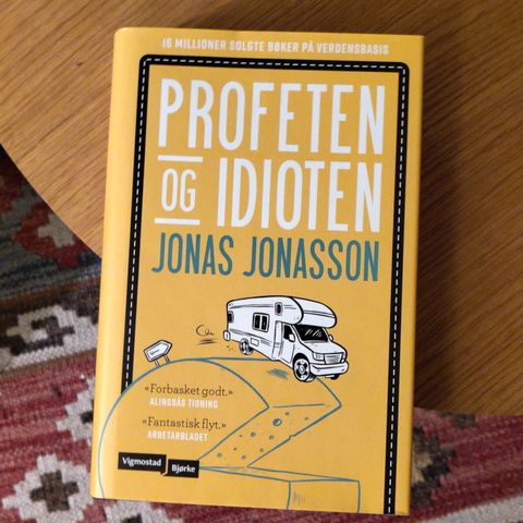 Roman - Profeten og idioten, av Jonas Jonasson