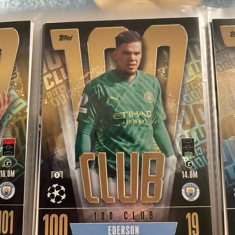 Topps Match Attax 23/24 Ederson 100 Club (482)