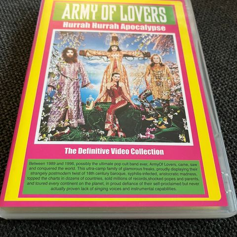 Army of Lovers «Hurrah Hurrah Apocalypse - The Definitive Video Collection»