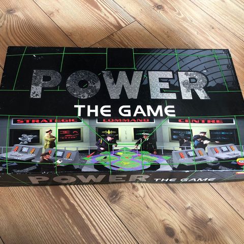 POWER THE GAME (Spear’s Games, 1996) Den Norske utgaven !