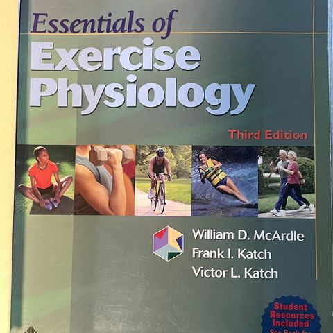 Essentials of Exercise physiology. Third Edition. William D. McArdle.