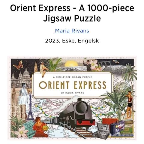 Orient Express  Puslespill