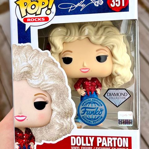 Funko Pop! Rocks: Dolly Parton (1977 Tour - Diamond Glitter) (351)