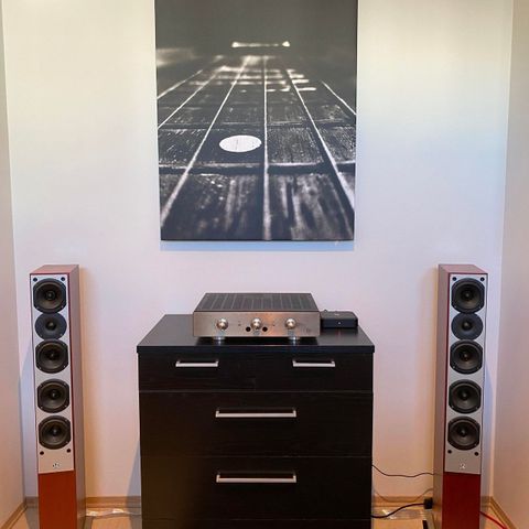 Stereo: System Audio SA 1750 + DENON DRA-F109