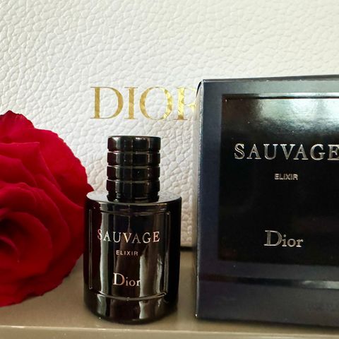 Christian Dior SAUVAGE ELIXIR parfum 7,5 ml miniflaske - ny/ubrukt