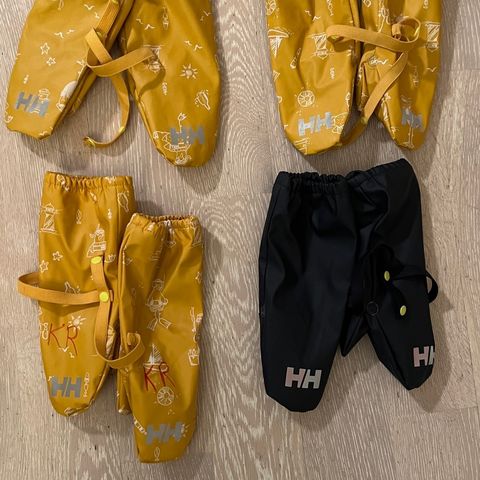 Helly Hansen Bergen fleece PU mittens, fórede regnvotter