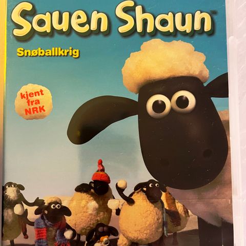 SAUEN SHAUN - SNØBALLKRIG  (DVD, NY I PLAST)