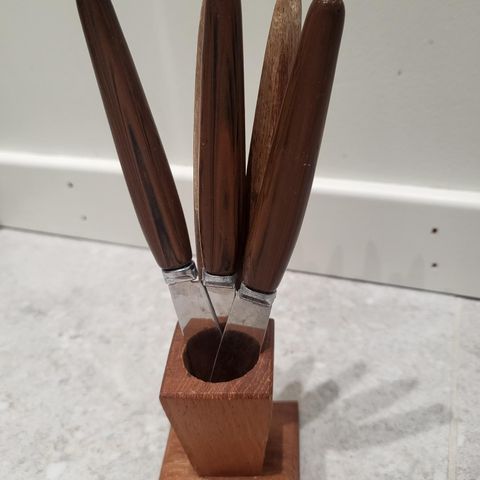 Teak fruktkniver