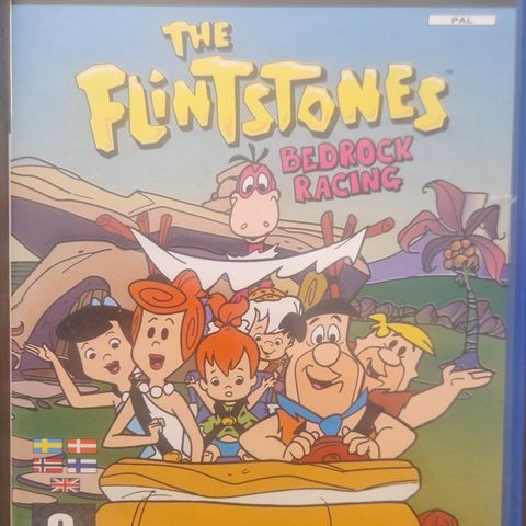 PS2 The Flintstones Bedrock Racing