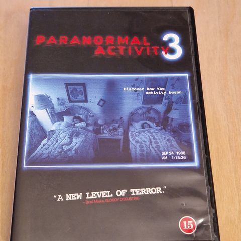 Paranormal Activity 3  ( DVD )