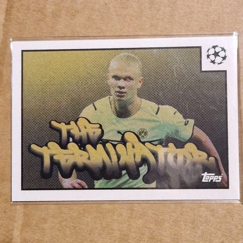 Erling Haaland The Terminator Topps Merlin Heritage 97 Collection