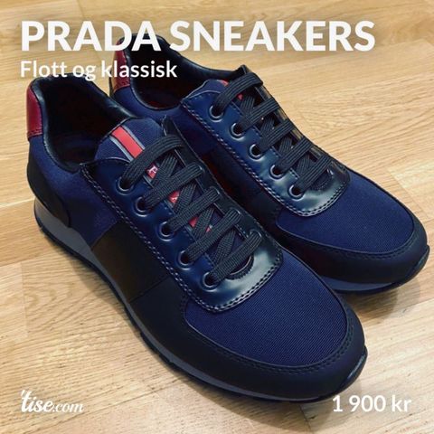 PRADA sneakers - flotte vårsko!