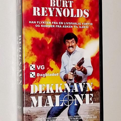 VHS SMALL BOX.DEKKNAVN MALONE.