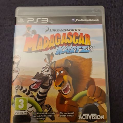Dreamworks Madagascar Kartz PS3