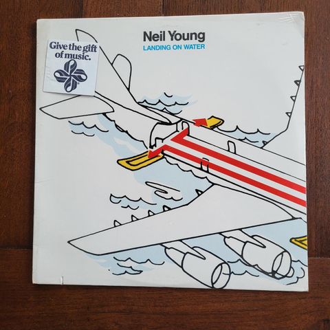 Neil Young - Landing On Water (Forseglet)