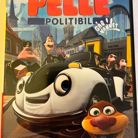 PELLE POLITIBIL - GÅR I VANNET  (DVD, NY I PLAST)