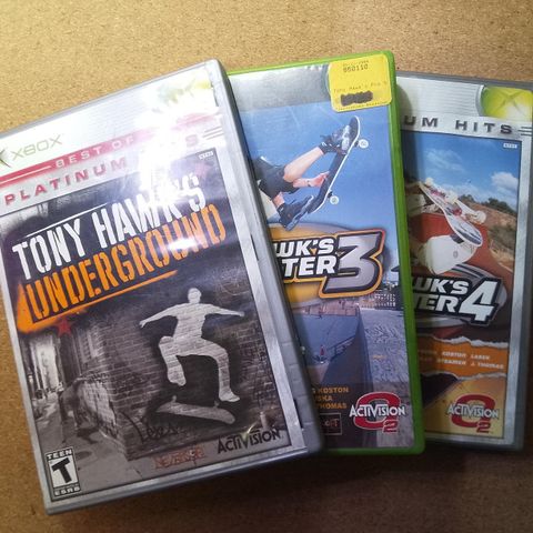 Tony Hawk spill til amerikansk Xbox NTCS