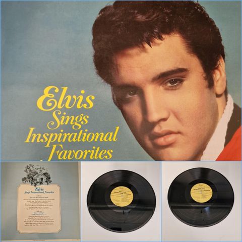 ELVIS PRESLEY "SINGS INSPIRATIONAL FAVORITES (1983)