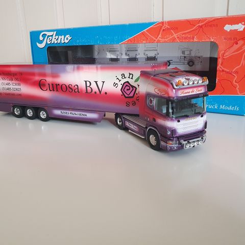 Tekno Scania "Hans de Laat"  med €urosa B.V profilering 1/50