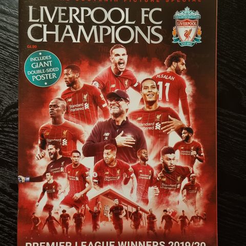 Liverpool Premier League Champions Official Magazine