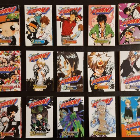 Hitman Reborn! Volume 1-15