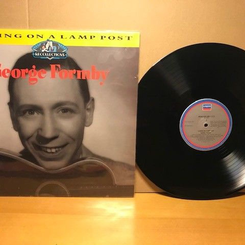 Vinyl, George Formby, Leaning on a lamp post, RECDL4 Ukulele