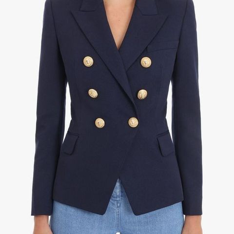 Balmain blazer mørk blå, ubrukt