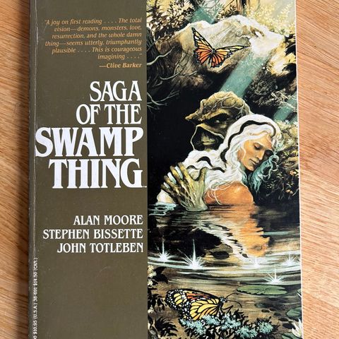 Saga of the Swamp Thing Alan Moore Stephen Bisette John Totleben kr. 100