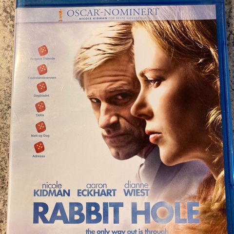 Rabbit hole. Norsk tekst.