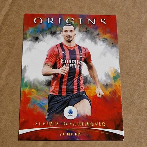 Zlatan Ibrahimovic AC Milan 2021-22 Panini Chronicles