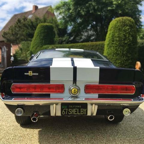 DeAgostini/Model Space 1967 Ford Mustang Shelby 500GT i skala 1/8 byggesett.