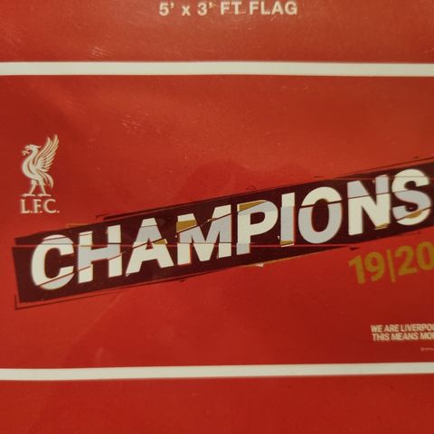 Liverpool PL Champions Flagg