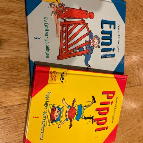 Pippi og Emil bok selges samlet for 50 kr