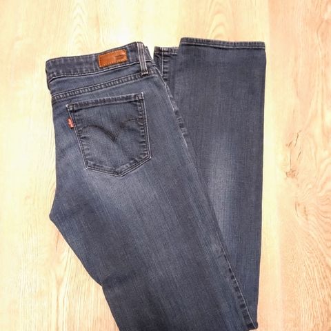 LEVIS 501 W 30 L 34 BLÅ BUKSE