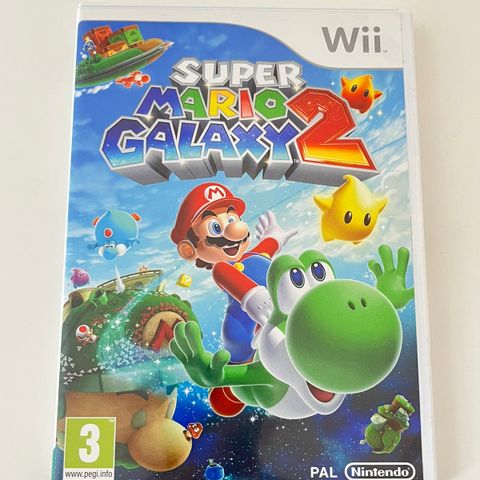 Nintendo Wii Super Mario Galaxy 2 m/DVD