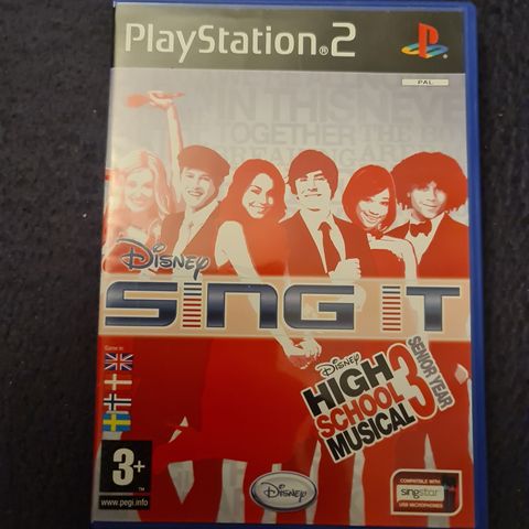 Disney Sing It High School Musical 3 PS2