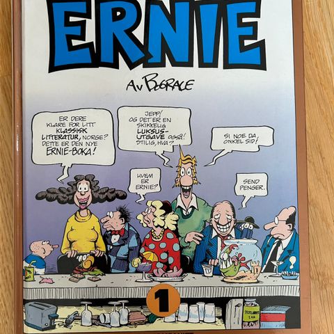 Ernie av Bograce, nr. 1 Bladkompaniet kr. 100